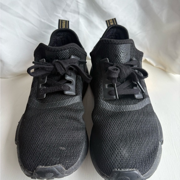 Adidas Original NMD R1 Black Gold Metallic US Women’s 8.5 - Picture 3 of 5